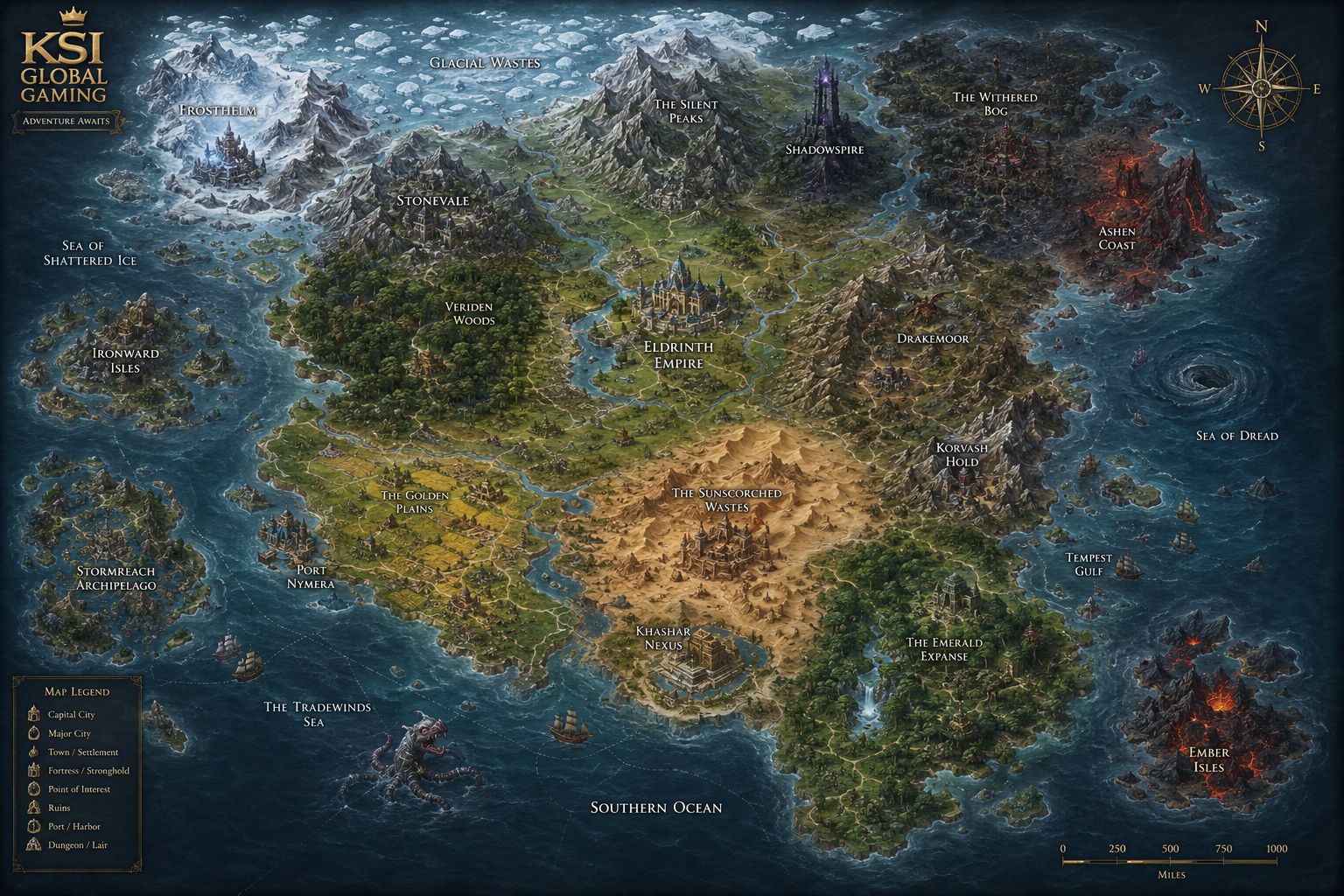 DnD Vale Map